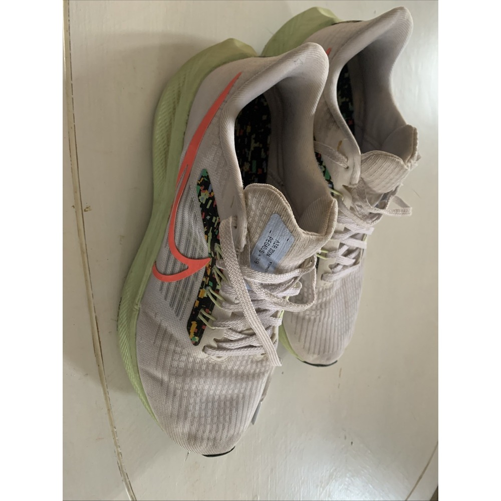 Nike Zoom Pegasus 39 Women's Running Shoes‎ Light Gray Coral Size 7